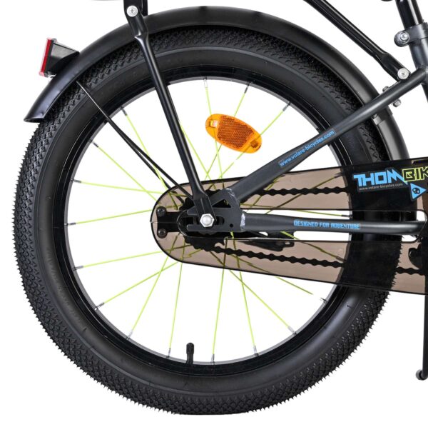 Volare Thombike Kinderfahrrad – Jungen – 18 Zoll – Blaugrau