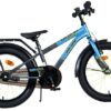 Volare Thombike Kinderfahrrad – Jungen – 18 Zoll – Blaugrau