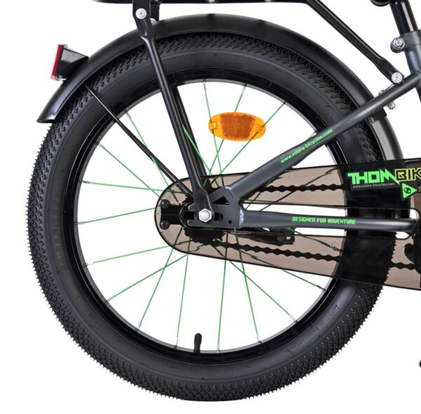 Volare Thombike Kinderfahrrad – Jungen – 18 Zoll – Grün-Grau