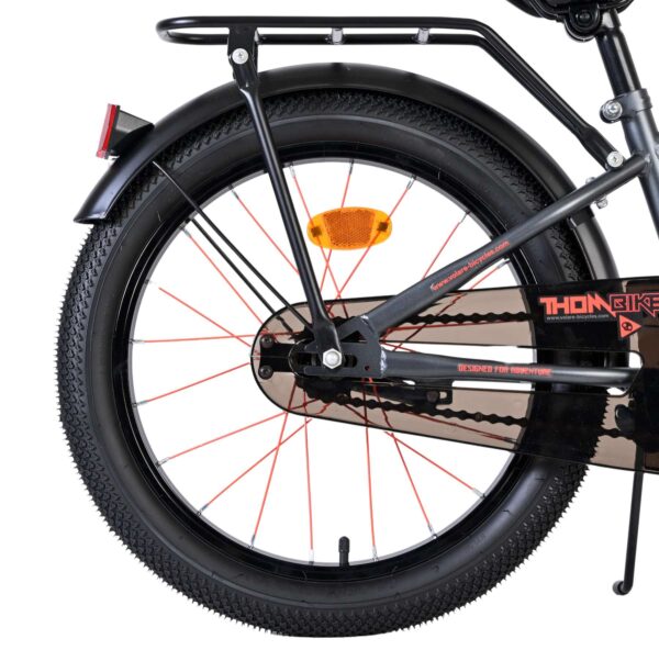 Volare Thombike Kinderfahrrad – Jungen – 18 Zoll – Orange-Grau