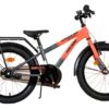 Volare Thombike Kinderfahrrad – Jungen – 18 Zoll – Orange-Grau