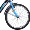 Volare Thombike Kinderfahrrad – Jungen – 24 Zoll – Schwarz Blau – 3 Gänge 4
