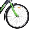 Volare Thombike Kinderfahrrad – Jungen – 26 Zoll – Schwarz Grün – 3 Gänge 4