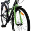 Volare Thombike Kinderfahrrad – Jungen – 26 Zoll – Schwarz Grün – 3 Gänge 7