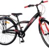 Volare Thombike Kinderfahrrad – Jungen – 26 Zoll – Schwarz Rot – 3 Gänge 2