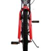 Volare Thombike Kinderfahrrad – Jungen – 26 Zoll – Schwarz Rot – 3 Gänge 8