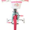 Volare Unicorn Kinderfahrrad - Mädchen - 12 Zoll - Grün - Zwei Handbremsen