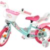 Volare Unicorn Kinderfahrrad - Mädchen - 12 Zoll - Grün - Zwei Handbremsen
