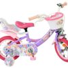 Volare Unicorn Kinderfahrrad – Mädchen – 12 Zoll – Lila