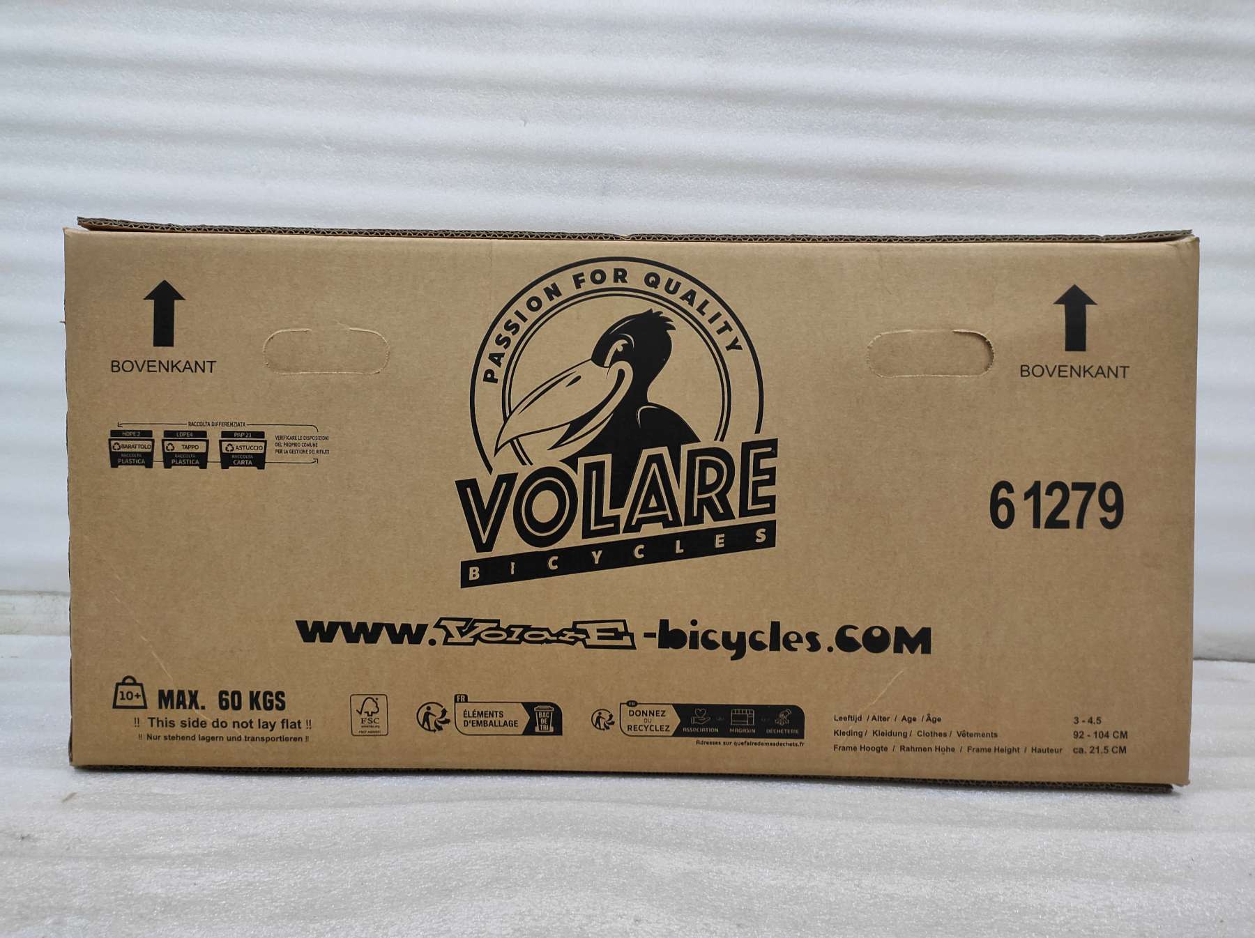 Volare Unicorn Kinderfahrrad – Mädchen – 12 Zoll – Lila