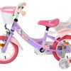Volare Unicorn Kinderfahrrad – Mädchen – 12 Zoll – Lila