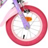Volare Unicorn Kinderfahrrad - Mädchen - 12 Zoll - Lila - Zwei Handbremsen