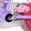 Volare Unicorn Kinderfahrrad - Mädchen - 12 Zoll - Lila - Zwei Handbremsen