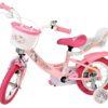 Volare Unicorn Kinderfahrrad – Mädchen – 12 Zoll – Rosa