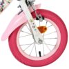 Volare Unicorn Kinderfahrrad – Mädchen – 12 Zoll – Weiß
