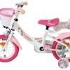 Volare Unicorn Kinderfahrrad – Mädchen – 12 Zoll – Weiß