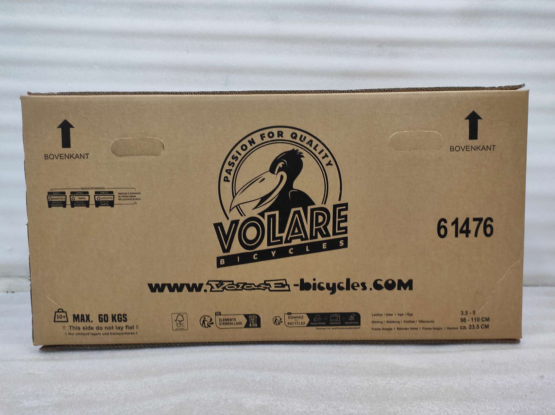 Volare Unicorn Kinderfahrrad – Mädchen – 14 Zoll – Grün