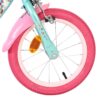 Volare Unicorn Kinderfahrrad – Mädchen – 14 Zoll – Grün