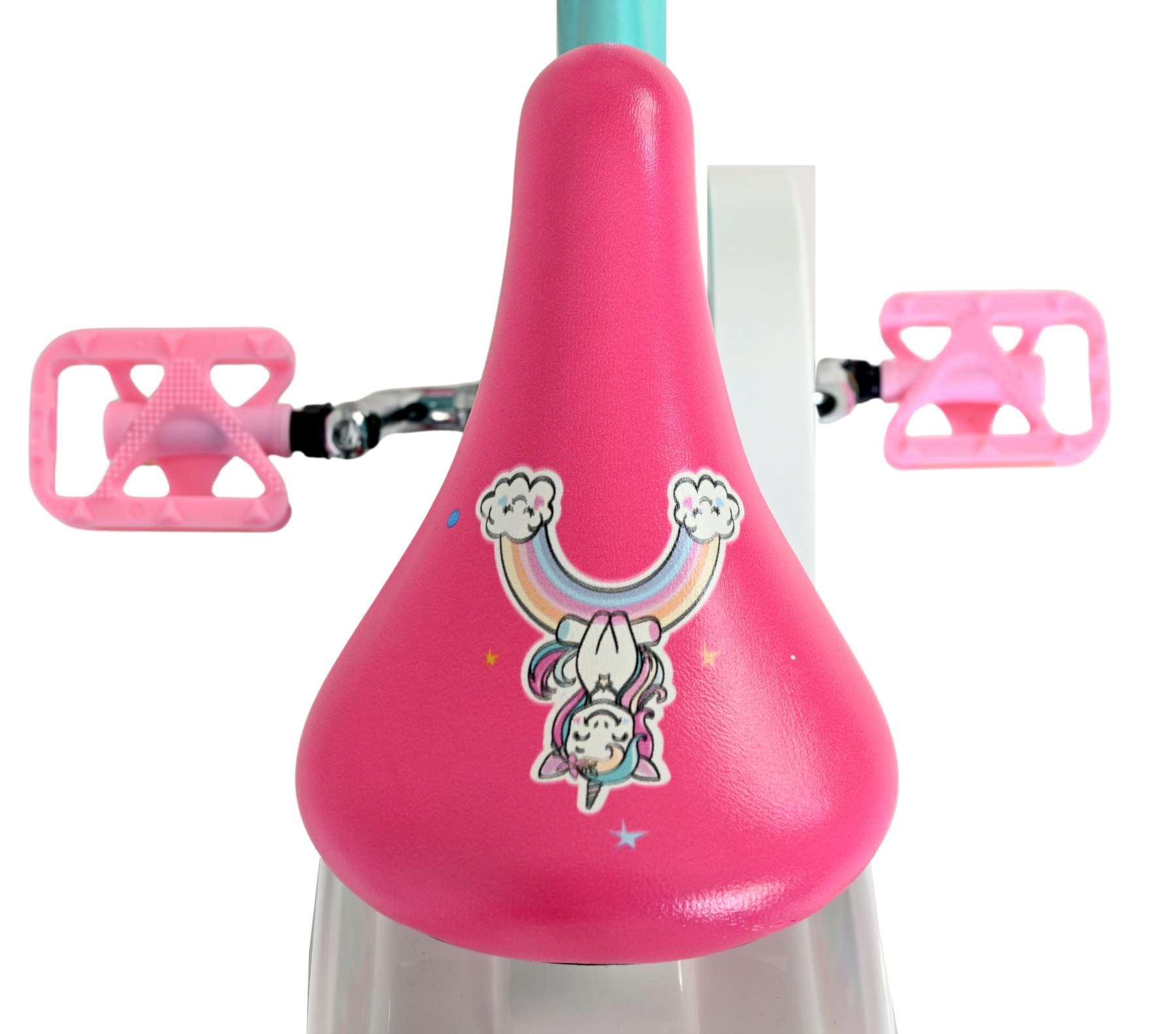Volare Unicorn Kinderfahrrad – Mädchen – 14 Zoll – Grün