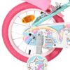 Volare Unicorn Kinderfahrrad - Mädchen - 14 Zoll - Grün - Zwei Handbremsen