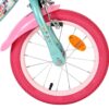 Volare Unicorn Kinderfahrrad - Mädchen - 14 Zoll - Grün - Zwei Handbremsen
