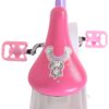 Volare Unicorn Kinderfahrrad - Mädchen - 14 Zoll - Lila - Zwei Handbremsen