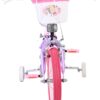 Volare Unicorn Kinderfahrrad - Mädchen - 14 Zoll - Lila - Zwei Handbremsen