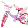 Volare Unicorn Kinderfahrrad - Mädchen - 14 Zoll - Lila - Zwei Handbremsen