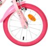 Volare Unicorn Kinderfahrrad - Mädchen - 14 Zoll - Rosa - Zwei Handbremsen