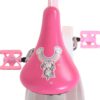 Volare Unicorn Kinderfahrrad - Mädchen - 14 Zoll - Rosa - Zwei Handbremsen