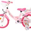 Volare Unicorn Kinderfahrrad - Mädchen - 14 Zoll - Rosa - Zwei Handbremsen