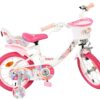 Volare Unicorn Kinderfahrrad – Mädchen – 14 Zoll – Weiß
