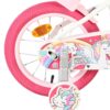 Volare Unicorn Kinderfahrrad – Mädchen – 14 Zoll – Weiß