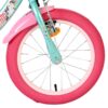Volare Unicorn Kinderfahrrad – Mädchen – 16 Zoll – Grün