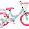 Volare Unicorn Kinderfahrrad – Mädchen – 16 Zoll – Grün