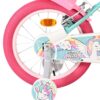 Volare Unicorn Kinderfahrrad - Mädchen - 16 Zoll - Grün - Zwei Handbremsen