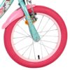 Volare Unicorn Kinderfahrrad - Mädchen - 16 Zoll - Grün - Zwei Handbremsen