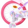 Volare Unicorn Kinderfahrrad – Mädchen – 16 Zoll – Lila