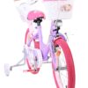 Volare Unicorn Kinderfahrrad – Mädchen – 16 Zoll – Lila