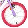 Volare Unicorn Kinderfahrrad - Mädchen - 16 Zoll - Lila - Zwei Handbremsen