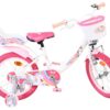 Volare Unicorn Kinderfahrrad – Mädchen – 16 Zoll – Weiß