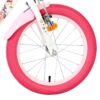 Volare Unicorn Kinderfahrrad – Mädchen – 16 Zoll – Weiß