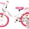 Volare Unicorn Kinderfahrrad – Mädchen – 16 Zoll – Weiß