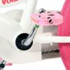 Volare Unicorn Kinderfahrrad - Mädchen - 16 Zoll - Weiß - Zwei Handbremsen