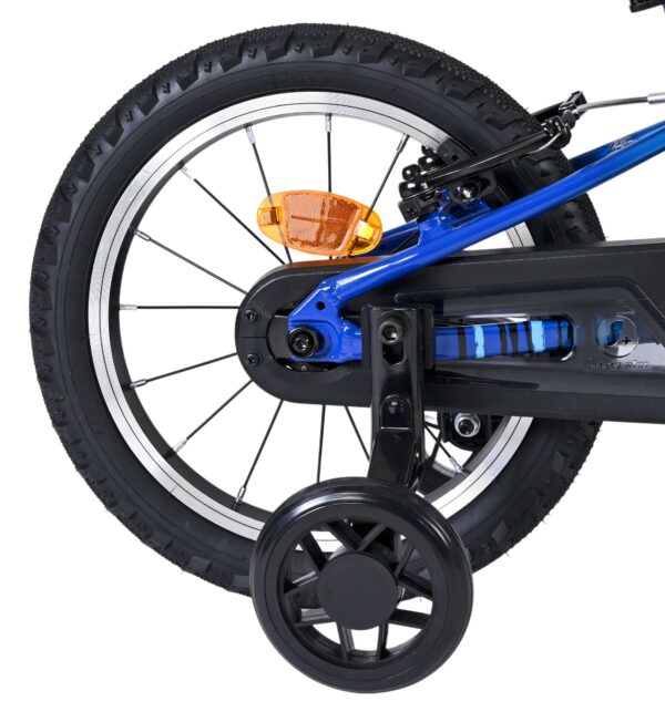 Volare Venom Kinderfahrrad - Jungen - 14 Zoll - Blau - Zwei Handbremsen