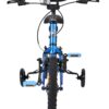 Volare Venom Kinderfahrrad - Jungen - 14 Zoll - Blau - Zwei Handbremsen