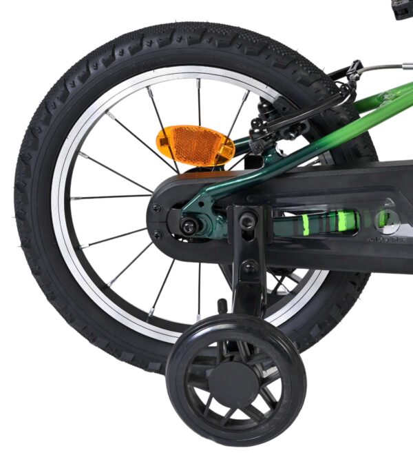 Volare Venom Kinderfahrrad - Jungen - 14 Zoll - Grün - Zwei Handbremsen
