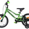 Volare Venom Kinderfahrrad - Jungen - 14 Zoll - Grün - Zwei Handbremsen