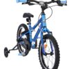 Volare Venom Kinderfahrrad - Jungen - 16 Zoll - Blau - Zwei Handbremsen