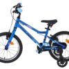 Volare Venom Kinderfahrrad - Jungen - 16 Zoll - Blau - Zwei Handbremsen